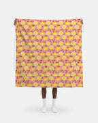 Repeat Pattern Fabric, “Cherry Lemonade”