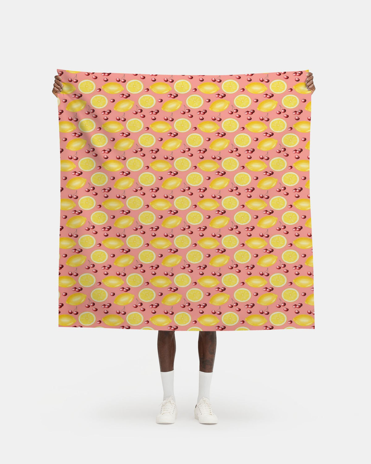 Repeat Pattern Fabric, “Cherry Lemonade”
