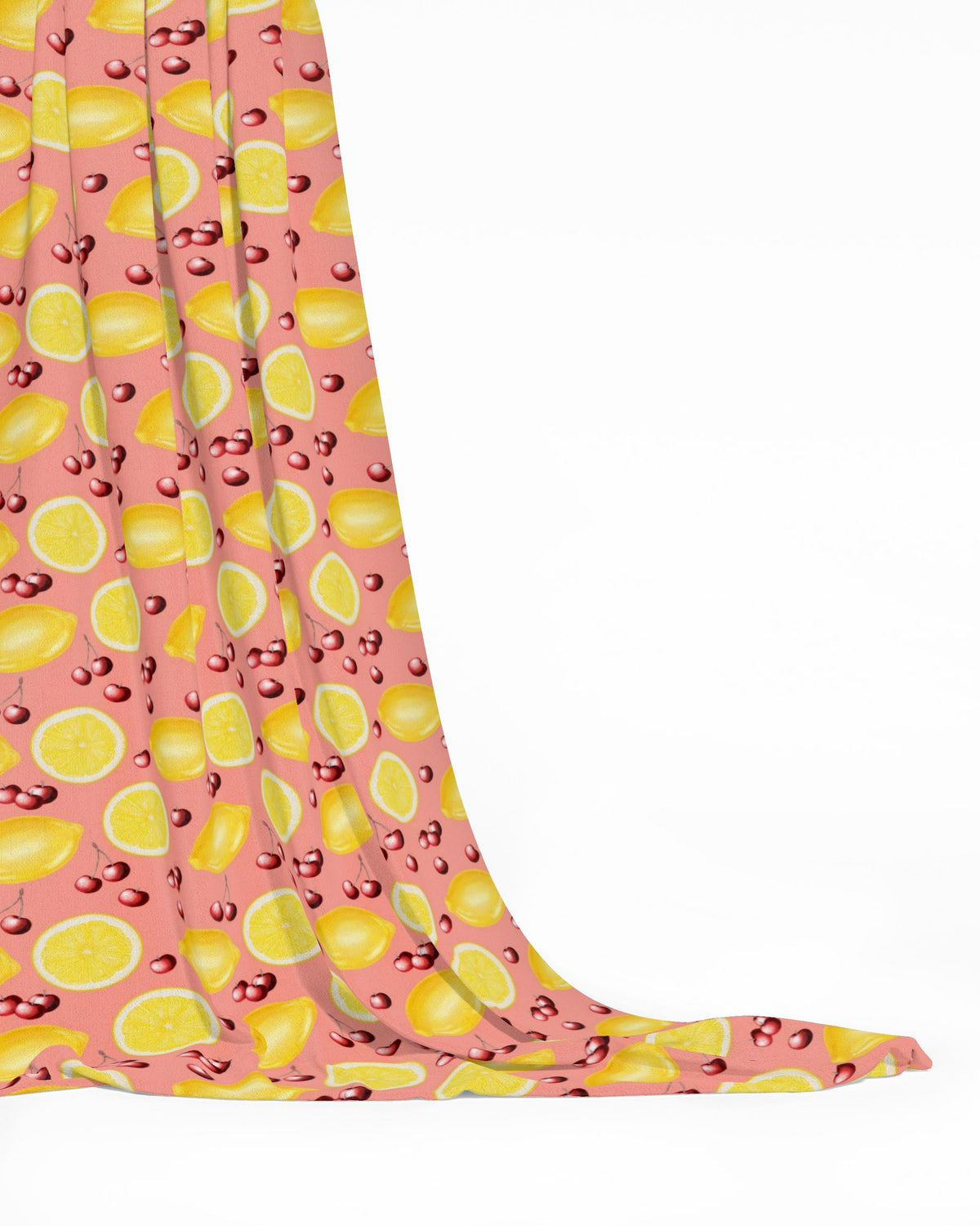 Repeat Pattern Fabric, “Cherry Lemonade”