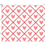 Repeat Pattern Fabric, “So In Love”