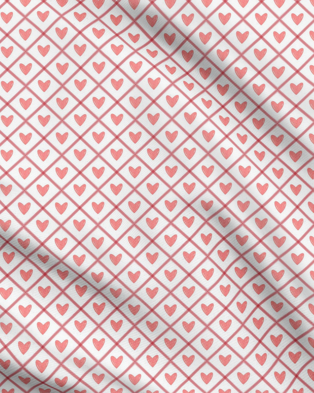 Repeat Pattern Fabric, “So In Love”