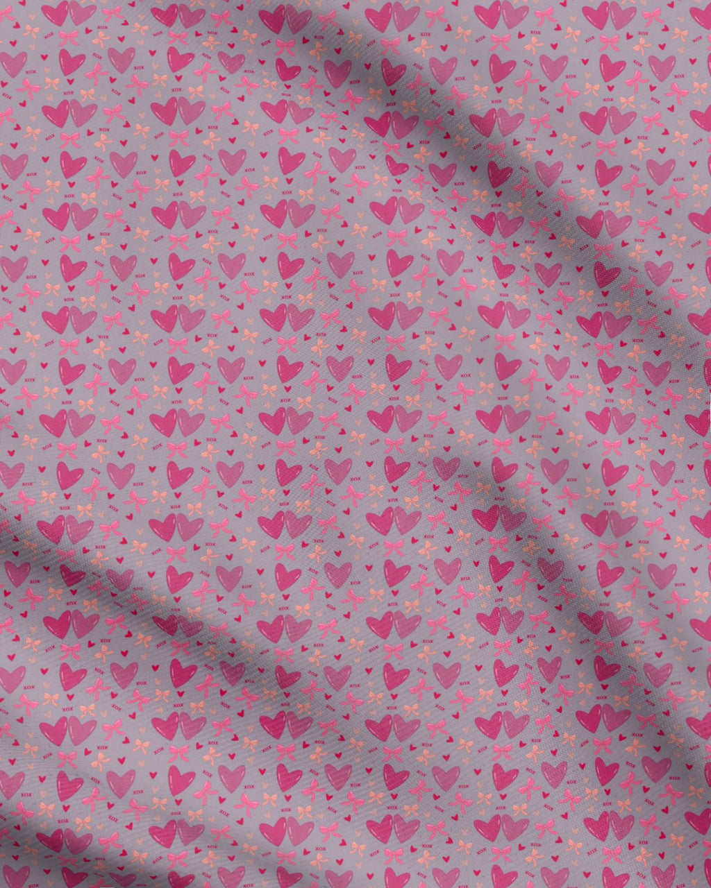 Repeat Pattern Fabric, “XO”