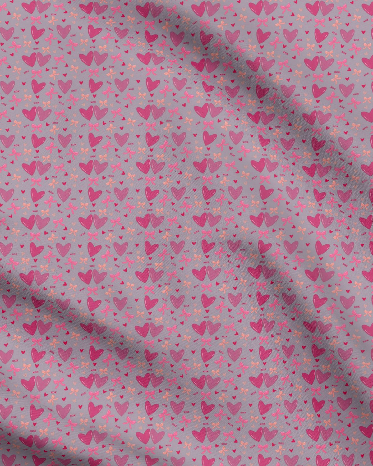 Repeat Pattern Fabric, “XO”