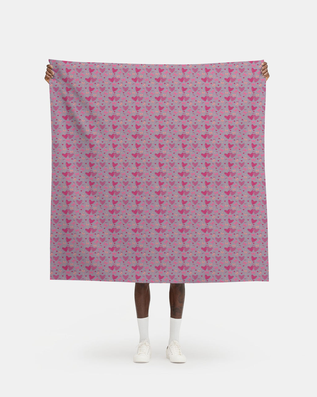 Repeat Pattern Fabric, “XO”