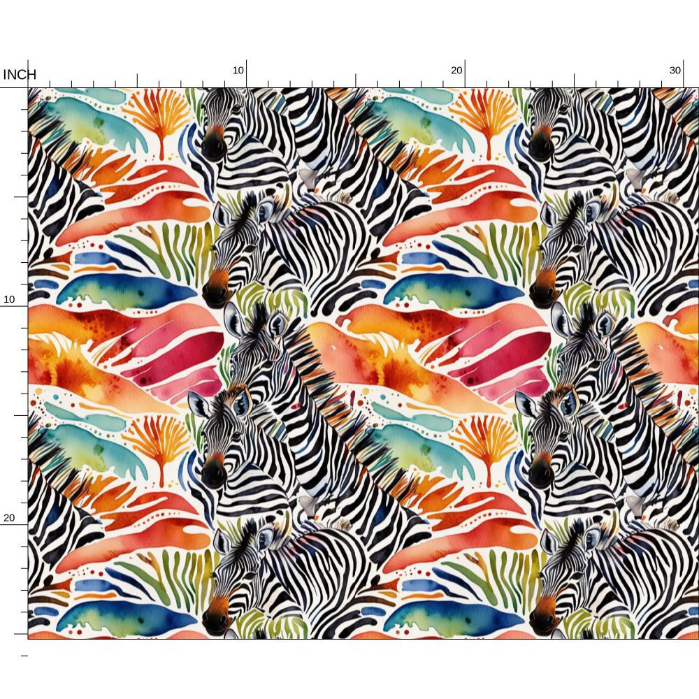 Fabric Printing, “Wild”